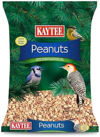 Kaytee Peanuts Wild Bird Food, High in Fat and Protein