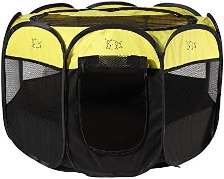 Rarasy Pet Puppy Dog Playpen Exercise Pen Kennel 600D Oxford Cloth