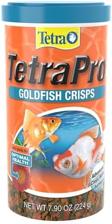 Tetra 77077 TetraPRO Goldfish Crisps for Fishes, 7.9 Ounce