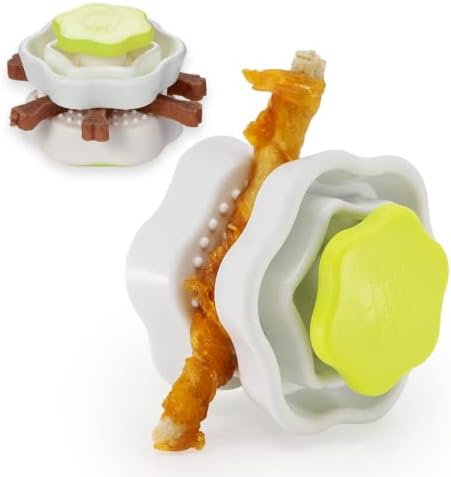 Treat Snack Bully Stick Holder - Safety Device for Your Pets, Easy to Use, Clean, Durable and Safe Material, Perfect for Small to Medium Breed