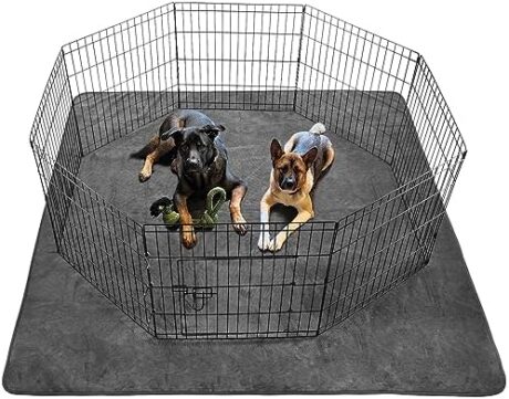Dog Pee Pad Washable Extra Large, 72x72 Instant Absorb Training Pads, Non-Slip Pet Playpen Mat Waterproof Reusable Floor Mat for Puppy, Senior Dog Whelping Incontinence Housebreaking