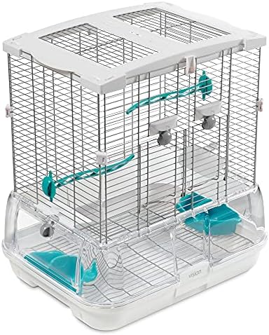 Hari Vision S01 Wire Bird Cage, Bird Home for Budgies, Finches and Canaries, Small