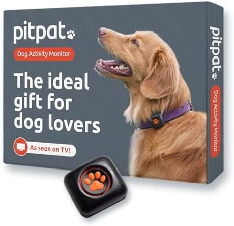 Dog Activity and Fitness Monitor - No Recharging or Subscription Required - Suitable for All Dogs and Fits All Collars - Smart Activity Tracker - 100% Waterproof Dog Fitness Tracker