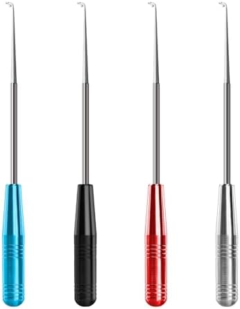 Fish Hook Remover Tool,Fishing Hook Quick Removal Device,Fishing Gear Security Extractor Equipment Kits for Adult,Hook Extractor Accessories Tools with Storage Tube,4Pcs