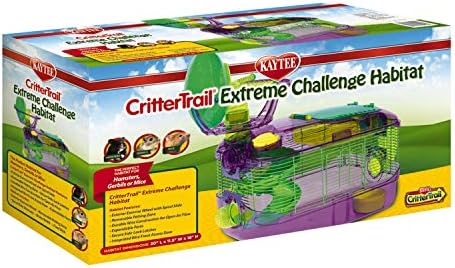 Kaytee CritterTrail Extreme Challenge Habitat for Pet Dwarf Hamsters, Gerbils or Mice