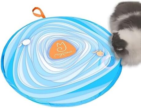 Migipaws Purrfect Play Circular Interactive Cat Toy Bag (Ball not Included)