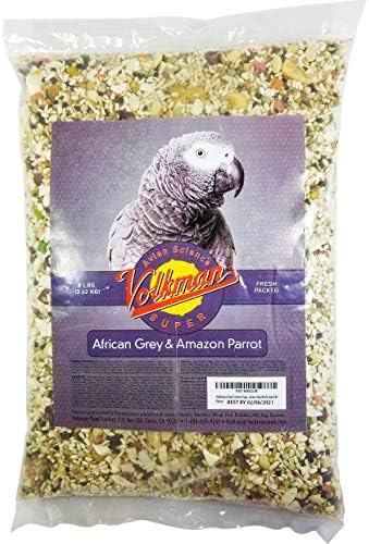 Volkman Avian Science Super African Grey Bird Food 8 lbs