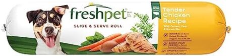 Freshpet Dog Food, Slice and Serve Roll, Tender Chicken Recipe, 16 Oz
