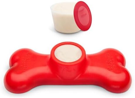 GoSports Pets PupsCream Parlor - Non-Slip Frozen Dog Treat & Ice Cream Holder