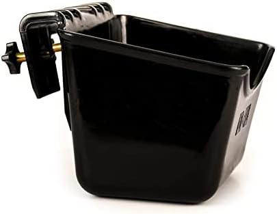 Lock N Load Livestock & Pet Feeds Mountable Heavy Duty Feed Bucket 14''x11''x11'' with Hardware Material Polyethylene Hold up to 12 Quarts