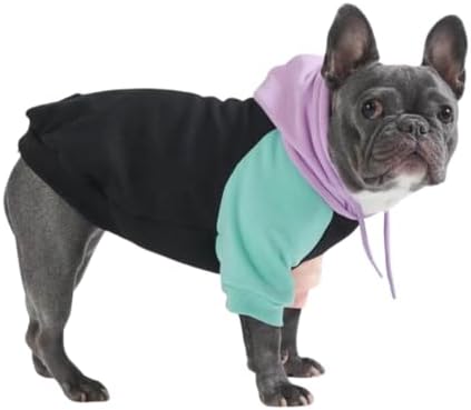 Spark Paws Dog Hoodie - Premium Quality, Buttery Soft, Superior Comfort and Fit, Calming Fleece Interior, Suitable for All Breeds - Cyber Punk - XL