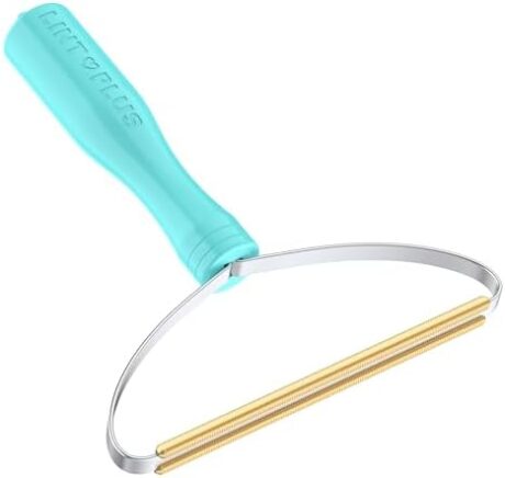 Deep Cleaner Pro Pet Hair Remover-Special Cat Hair Remover Multi Fabric Edge and Carpet Rake Scraper by LINTPLUS-Dog Hair Remover for Rugs,Couch & Pet Towers-Easy to Every Hair!