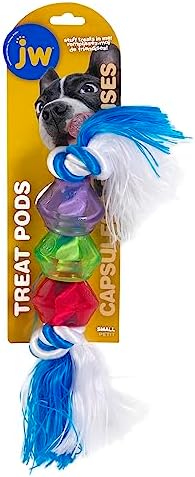 JW Pet Treat Dispenser Pod Dog Toy, Small