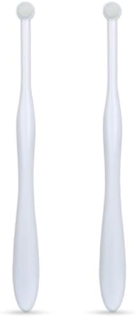 MiOYOOW 2PCS Dog Toothbrush, Pet Toothbrush with Ultra Soft Bristles for Sensitive Pet Teeth & Gums Puppy Kitten Cats Small Breed Dogs