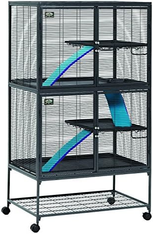 MidWest Homes for Pets Deluxe Critter Nation Double Unit Small Animal Cage (Model 162)