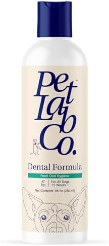 PetLab Co. Dog Dental Formula - Keep Dog Breath Fresh and Teeth Clean - Supports Gum Health - Dog Water Additive Dental Care Targets Tartar - Packaging May Vary