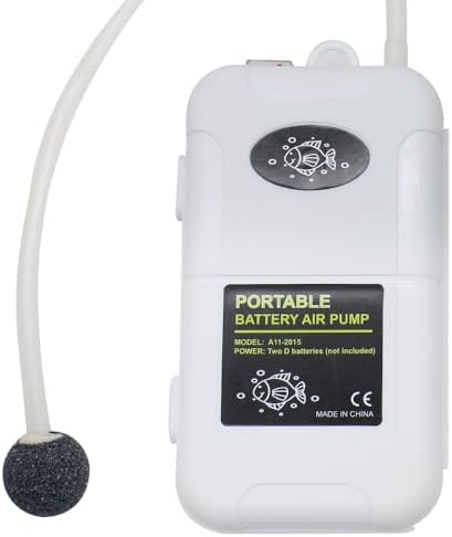 Small Air Pump for Fish Tank 6 Gallons, Aerator for Bait Bucket,Bubbler Stones for Aerator, Bait Bucket Air Pump,Quiet Voice, Suitable for Tropical Fish Enthusiasts and Fishing Enthusiasts