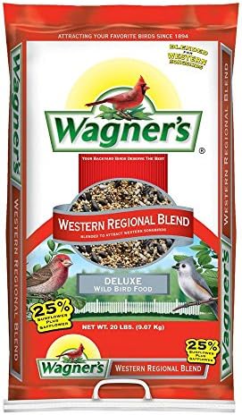 Wagner's 62008 Western Regional Blend Wild Bird Food, 20-Pound Bag