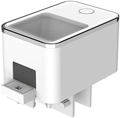 WiFi Automatic Fish Feeder for Aquarium, Auto Fish Food Dispenser for Fish Tank with App Control Timer USB Powered, Moisture Proof Won't Clog, 430ML