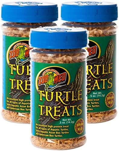 Zoo Med Turtle Treat, 0.35 Ounces Each (3 Bottles)