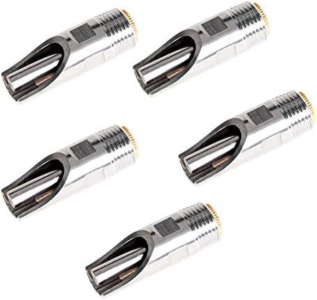 beduan 1/2" NPT Pig Nipple Water Feeder Stainless Steel Automatic Water Drinker for Pigs (Pack of 5)