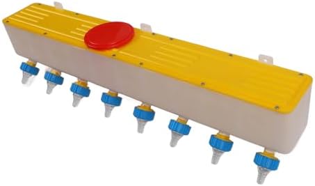 Honio Premium Silicone Lamb Drink Nipples Piglets Feeder 10L Kittens Calf Teat Lamb Feed Pigs Pig Raising Equipment 31.7In Poultry Feeders Ideal for Piglets Lamb and Calf Nutrition