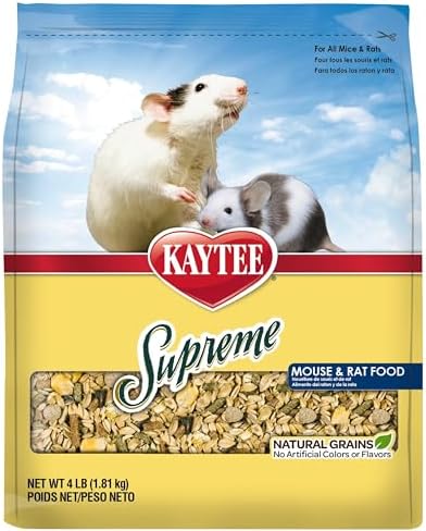 Kaytee Supreme Pet Mouse and Rat Food, 4 lb