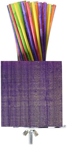 Super Bird Creations SB438 Paper Party Bird Toy with Colorful Lollipop Sticks, XL Bird Size, 7.5” x 3.5”