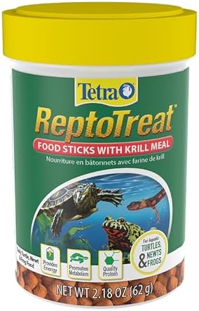 TetraFauna ReptoTreat Suprema 2.18 Ounces, Food Supplement for Aquatic Turtles, Newts and Frogs, 1-Pack