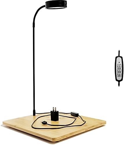 Aquarium Light Full Spectrum LED, for Under 7 Gallon Fish Tank, Light with Timer Auto On/Off, Betta Fish Tank,Indoor Plant Growth, Potted Plants, Succulent, Miniature Gardening Landscape (9)