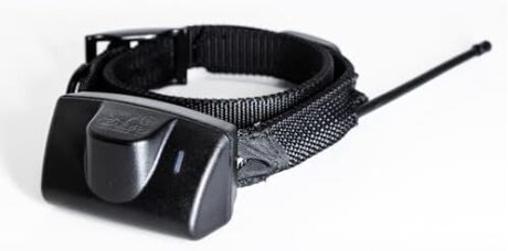 DE Systems Dog Expedition Additional Collar for Border Patrol TC1 Dog Containment System, Rechargeable Waterproof Dog Tracking Training Add-On E-Collar, 50 Stimulation Levels, 2-Mile Range