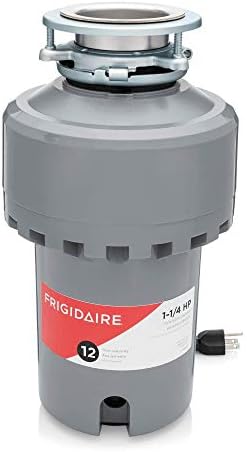 Frigidaire 1.25 HP Corded Garbage Disposal for Kitchen Sinks | FF13DISPC1
