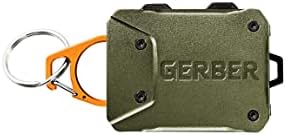 Gerber Gear Defender - Compact, Durable Fishing Tether for Freshwater Fishing - Retractable - Premium Fishing Equipment - Large, Flat Sage