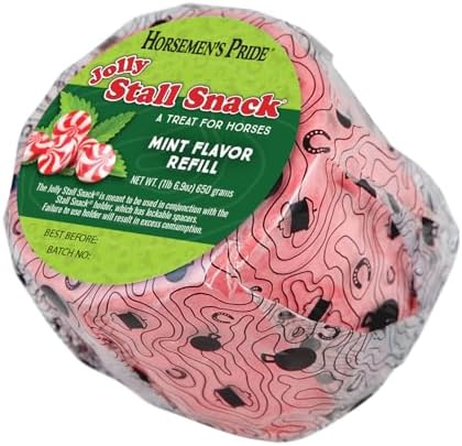 Horsemen's Pride Stall Snack Treat Refill for Horses; Mint Flavor