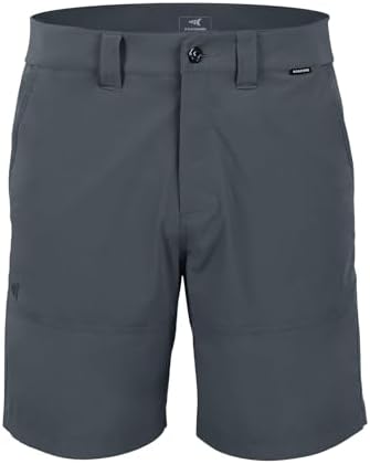 KastKing Cool Caster Men's Fishing Shorts, UPF 50+ Hiking Shorts, 10.5” and 7.5” Available, Water Repellent, 4-Way Stretch