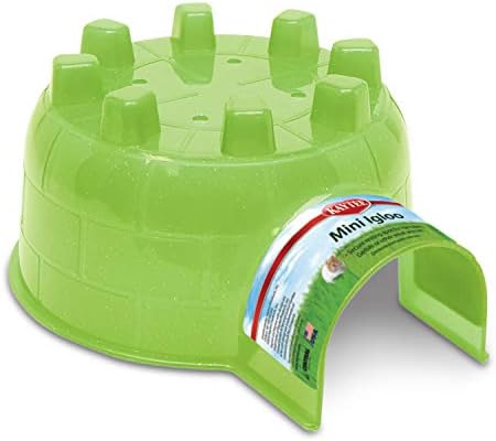 Kaytee Igloo Habitat Hideout For Pet Hamsters, Gerbils, Rats, and Other Small Animals, Mini
