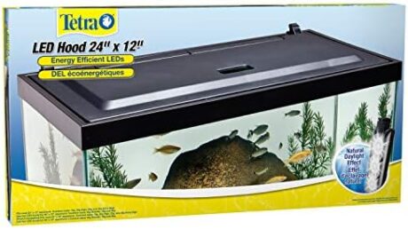 Tetra LED Aquarium Hood, Low Profile, Energy Efficient Hood With Lighting