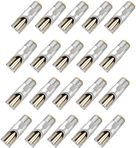 Pig Nipple Water Drinker | Pack of 20 Automatic 1/2" NPT Pig Nipple Water Feeder Stainless Steel for Sows Piglets Drinking