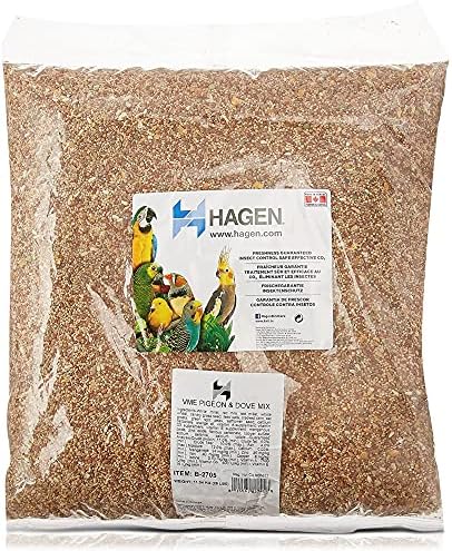 Hagen Pigeon & Dove Seed, Nutritionally Complete Bird Food 25 Pound (Pack of 1)
