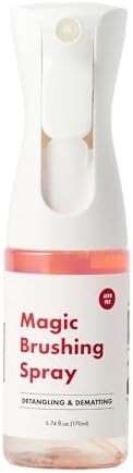 JAYU PET Magic Brushing Spray - Fur Detangler & Dematting Solution, Hypoallergenic Deodorizer, Conditioner & Itch Relief, Shining & Grooming Spray for Dogs (5.8fl oz, 170ml)