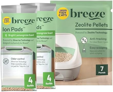 Purina Tidy Cats Breeze Litter System Cat Refill Bundle - 7.91 lb. Box