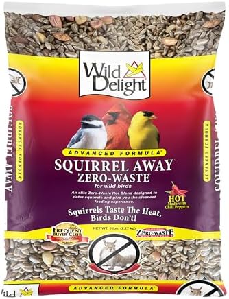 Wild Delight Advanced Formula Squirrel Away Zero Waste Wild Bird Food 5lbs
