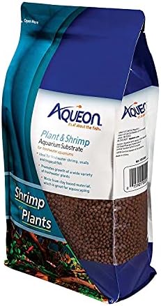 Aqueon Plant and Shrimp Aquarium Substrate, Aqua Soil for Fish Tanks, 5 Pounds