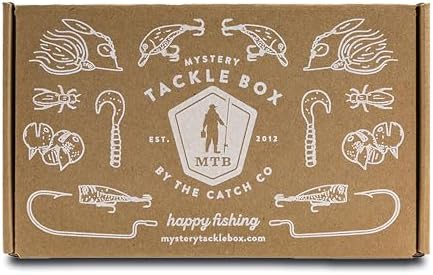 Catch Co Mystery Tackle Box Freshwater Largemouth and Smallmouth Bass Lures Fishing Kit