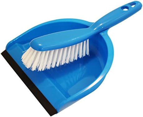 Dustpan and Brush Set, Cage Cleaner for Guinea Pigs, Cats, Hedgehogs, Hamsters, Chinchillas, Rabbits, Reptiles and Other Small Animals, Cleaning Tool Set for Animal Waste