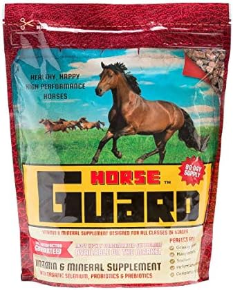 Horse Guard 10 lb, Equine Vitamin Mineral Supplement with Organic Selenium & Vitamin E
