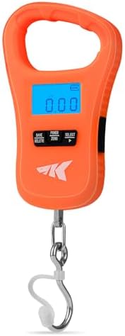 KastKing ToughTide Fishing Scale, USB Charging, 65lb Capacity, Ultra-Thin Digital Fish Scale, LCD Display, Ergonomic Handle, Fish Scales Digital Weight, Fishing Accessories for Men