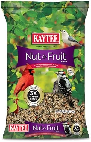 Kaytee Nut & Fruit Wild Bird Seed, 5 lb