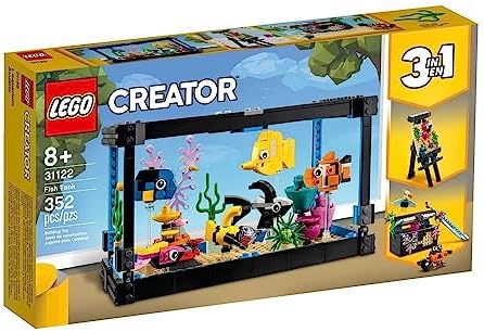 Lego Creator Fish Tank 31122 Exclusive 3-in-1 Building Set,8 years and up