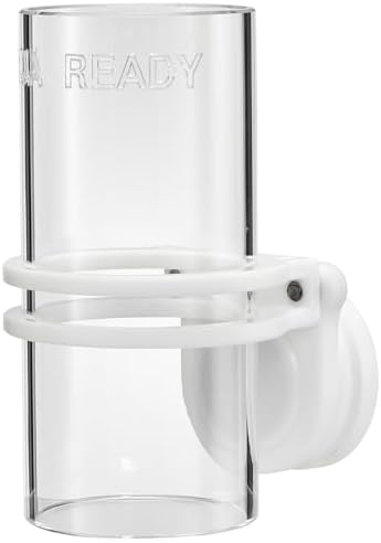 MFR-1 Fish Feeding Ring, Magnetic Mount, Reduce Wasted Fish Food, Compatible with Frozen, Flake, Pellet Foods and More